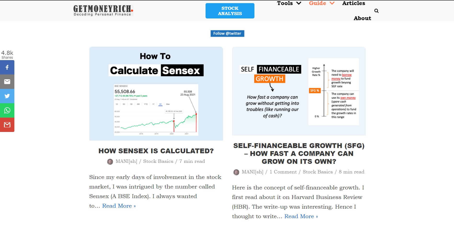 What Are The Best Blogs Or Websites For Indian Stock Market Analysis